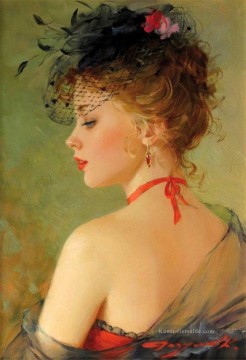 rose silber jolie mutine Ölbilder verkaufen - Jolie rousse Impressionist